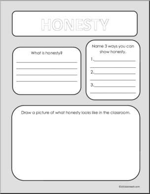 Character Trait Booklet (grades 1-3) Building Community