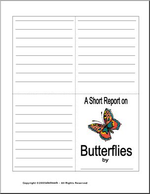 Report Form: Butterflies (color)