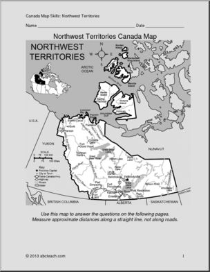Map Skills: Northwest Territories, Canada (with map)