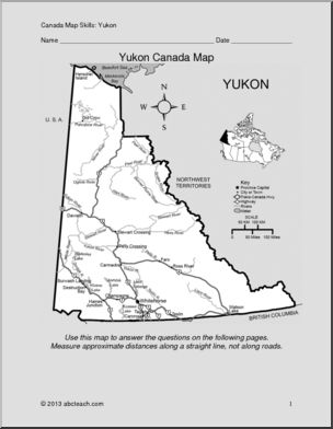 Map Skills: Yukon, Canada (with map)