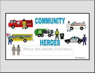 Calendar: Community Heroes Theme (Header)