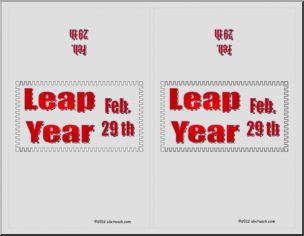 Candy Wrapper: Leap Year