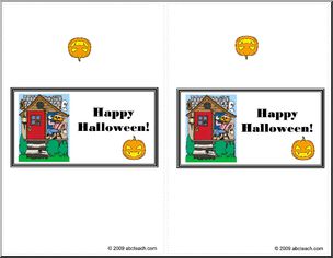 Candy Wrapper: Halloween (version 2)