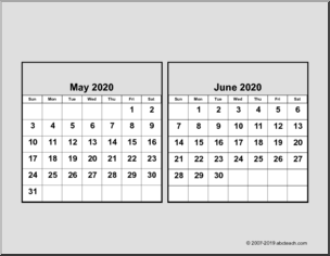 Calendar: 2020 CD Project