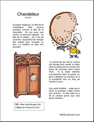 French: Chandeleur, fÃte traditionnelle