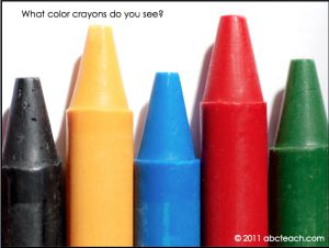 PowerPoint: Reading: Colorful Crayons (prek-primary)