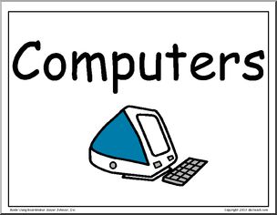 Large Sign: Computers