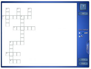 Interactive: Notebook: Crossword Puzzle: Summer (elementary)
