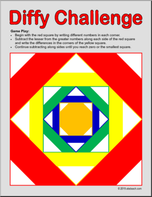 Math Game: Diffy Challenge
