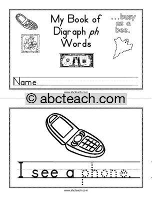 My Book of Digraph ph Words