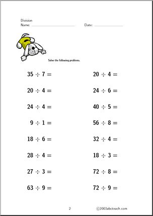 Basic Math Skills – Page 50 – Abcteach