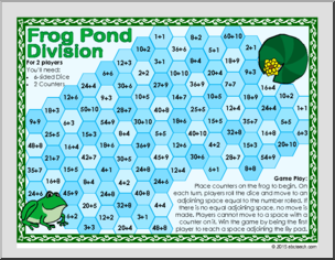 Math Game: Frog Pond – Division