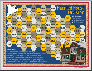 Math Game: Division: Haunted House Game – Halloween