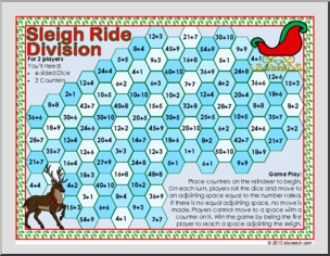 Christmas Sleigh Ride – Division Math Game