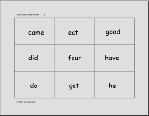 Dolch Words (set 2)’ Flashcards