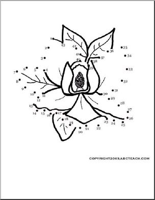 Dot to Dot: Flower (to 43)