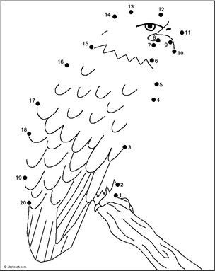 Dot to Dot: Eagle (to 20) – Abcteach