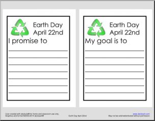 Earth Day: Writing Goals