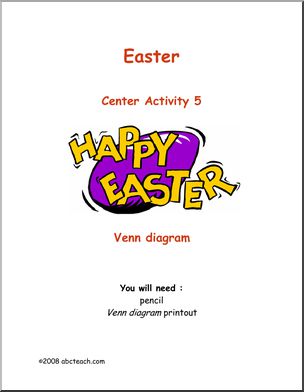 Learning Center: Easter – Venn Diagram