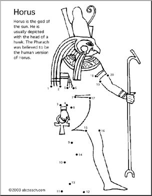 Coloring Page: Egypt – Horus