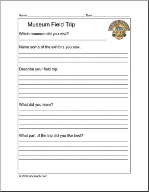 Report Form: Field Trip – Museum (elem)
