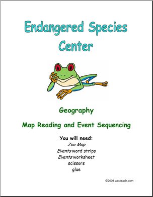 Learning Center: Endangered Animal Story Sequence (elem)