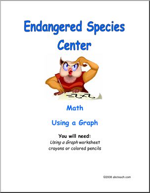 Learning Center: Endangered Animal Using a Graph (elem)