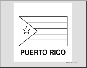 Flag: Puerto Rico