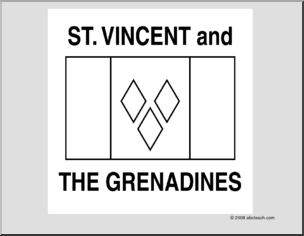 Flag: St. Vincent & the Grenadines