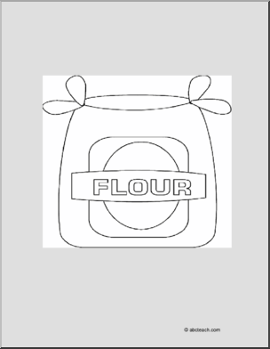 flour coloring pages