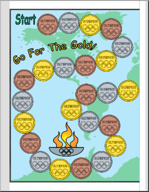 Folder Game: “Go for the Gold!”
