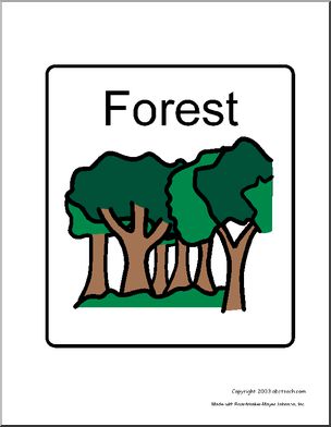 Sign: Forest