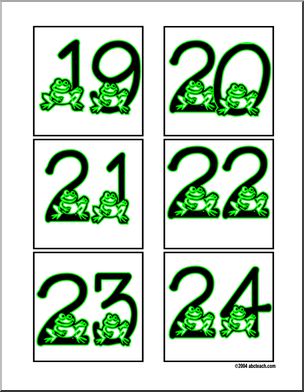 Calendar Set: Frogs 19-31