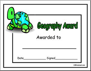 Certificate: Geography 2 (multi-age)