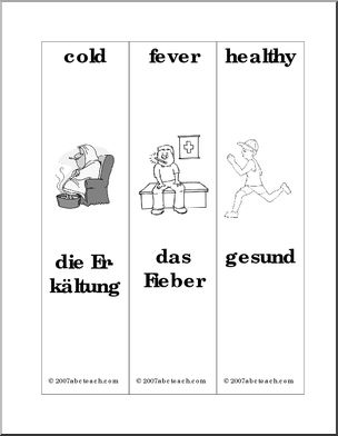 German: Bookmarks – Sickness