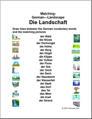 German: Matching – Landscape