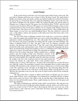 Comprehension: Greek Literature and Philosophy (upper elem/middle ...