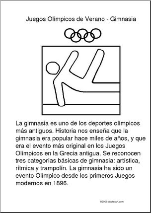 Spanish: Juegos OlÃŒmpicos – Gimnasia (elementaria)