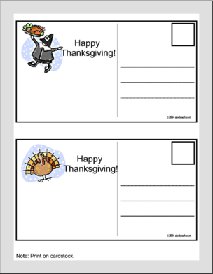 Postcard: Happy Thanksgiving 2