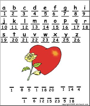Decoding: Valentine- Heart and Flower