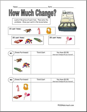 How Much Change? part I – candy