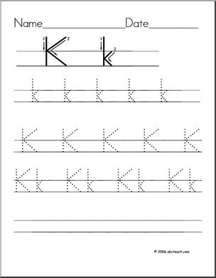 Manuscript – HWT-Styled  (K through O) – dotted