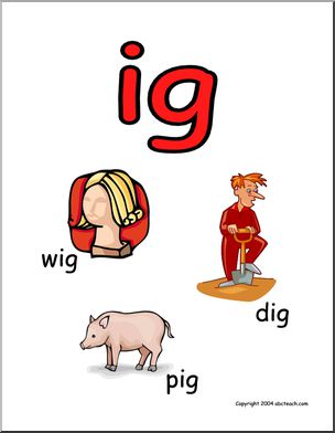 Word Family – IG Poster – Abcteach