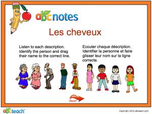 Interactive: Notebook: French: Identification des gens (Audio)