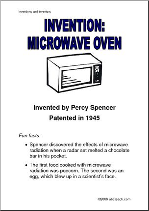 Inventions Microwave Oven P 