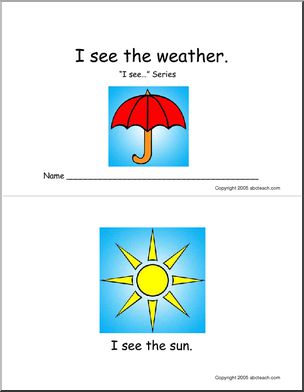 Early Reader: “I see… ” (weather)