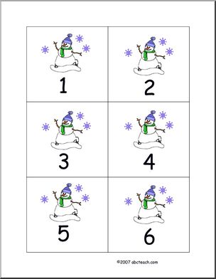 French: Calendrier en piÃ‹ces dÃˆtachÃˆes–janvier – Abcteach