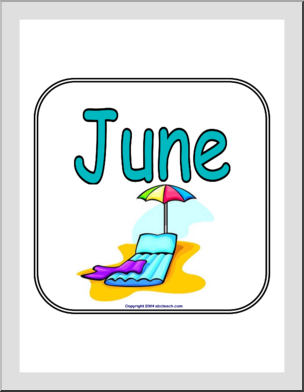 Sign: June