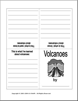 KWL: Volcanoes (booklet, b/w)