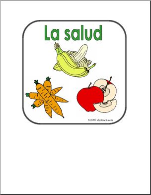 Spanish: Poster – “La Salud” (elementaria)